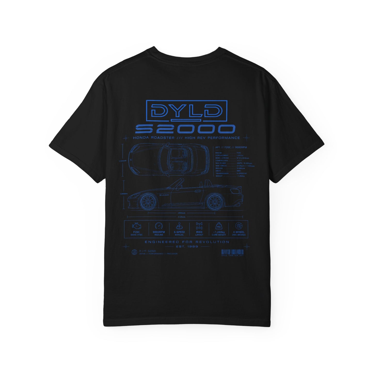 DYLD S2000 Blueprint T-Shirt